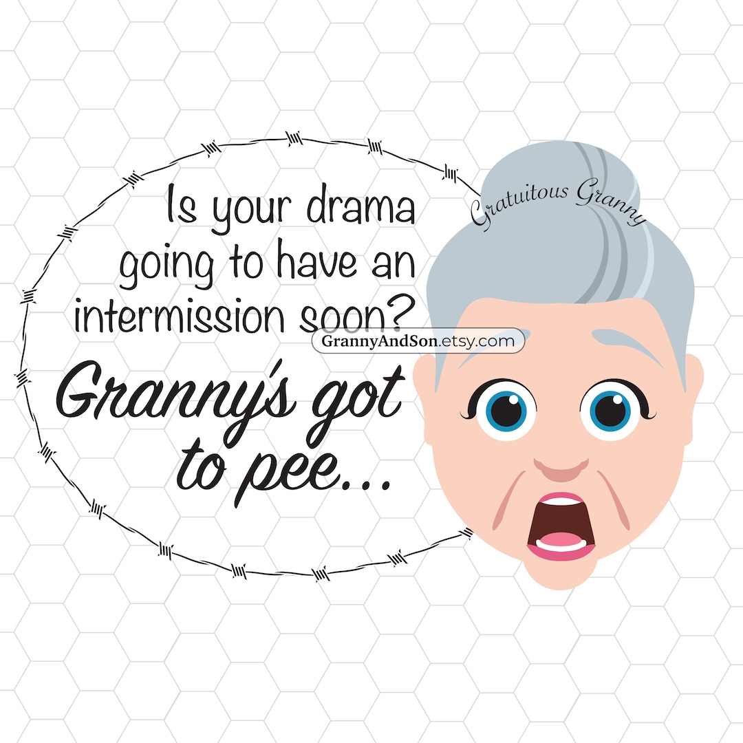granny pee 