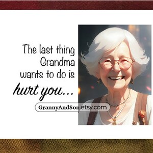 Gratis oma "The List" downloadbare kaart die u zelf afdrukt!