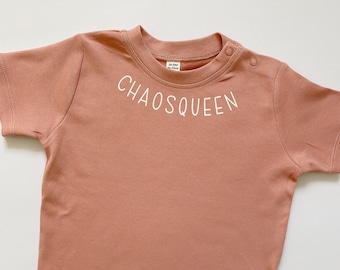 Statement T-Shirt Kleinkinder | Chaosqueen | Geschenk | Baby T-Shirt | Baby T-Shirt | Minime