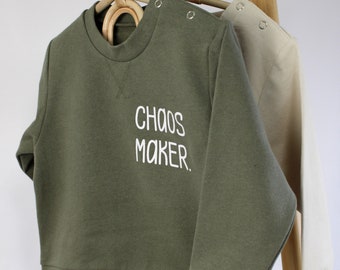 Chaosmaker Pullover | Statement Pullover | Sweater | Chaos | Minimalistisch | Minime