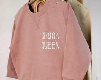 Chaosqueen Pullover | Statement Pullover | Sweater | Chaos | Minimalistisch | Minime