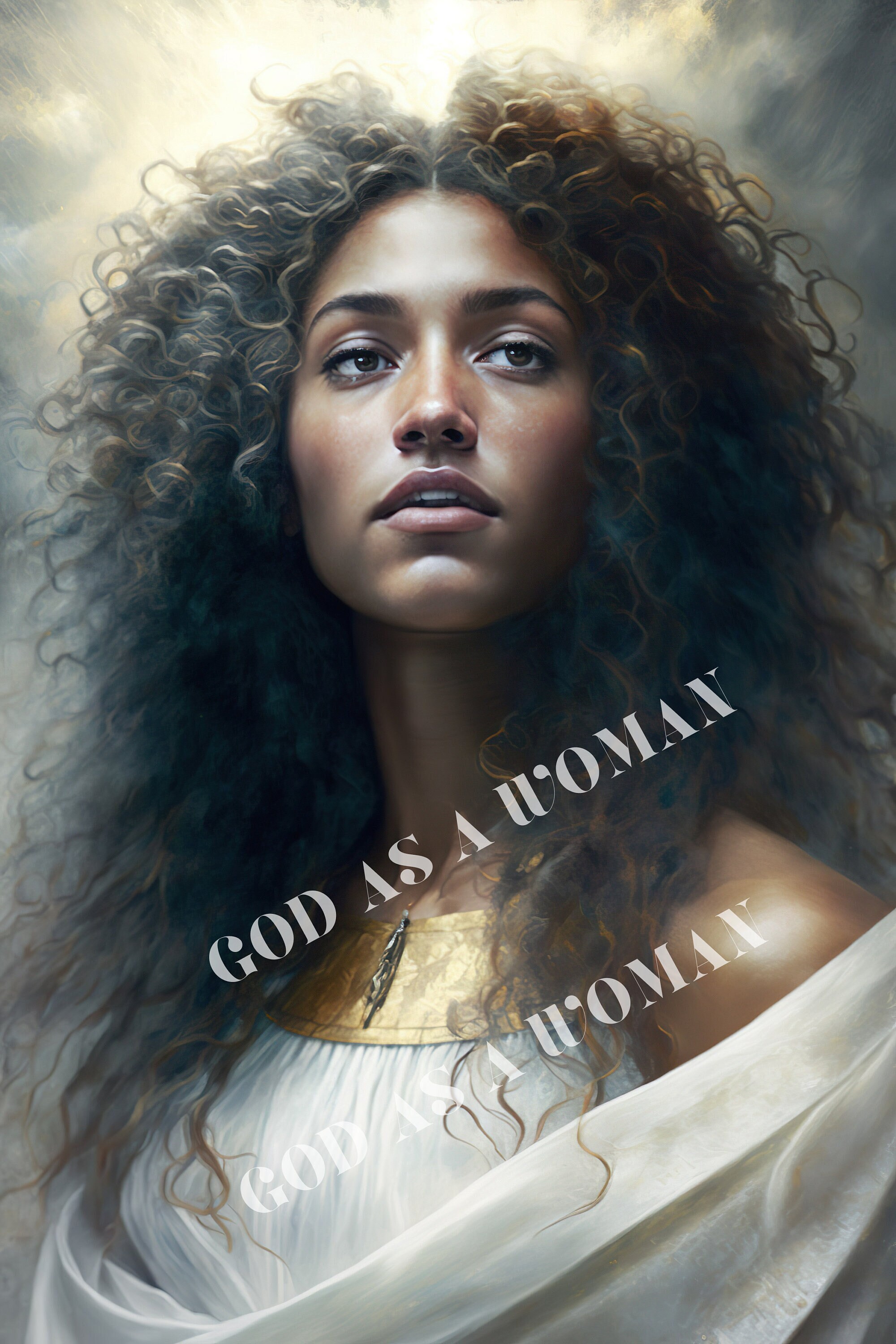 God as a Woman Taya Divine Feminine Art Goddess Art - Etsy