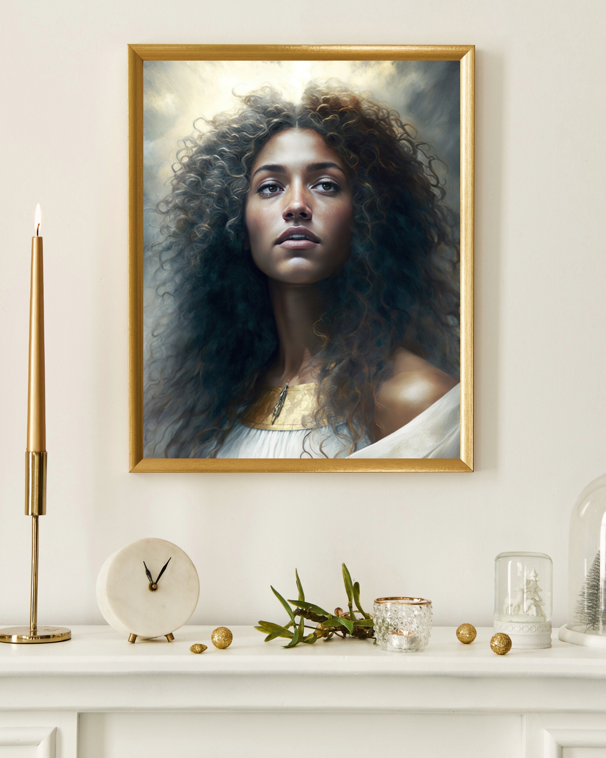 God as a Woman Taya Divine Feminine Art Goddess Art - Etsy
