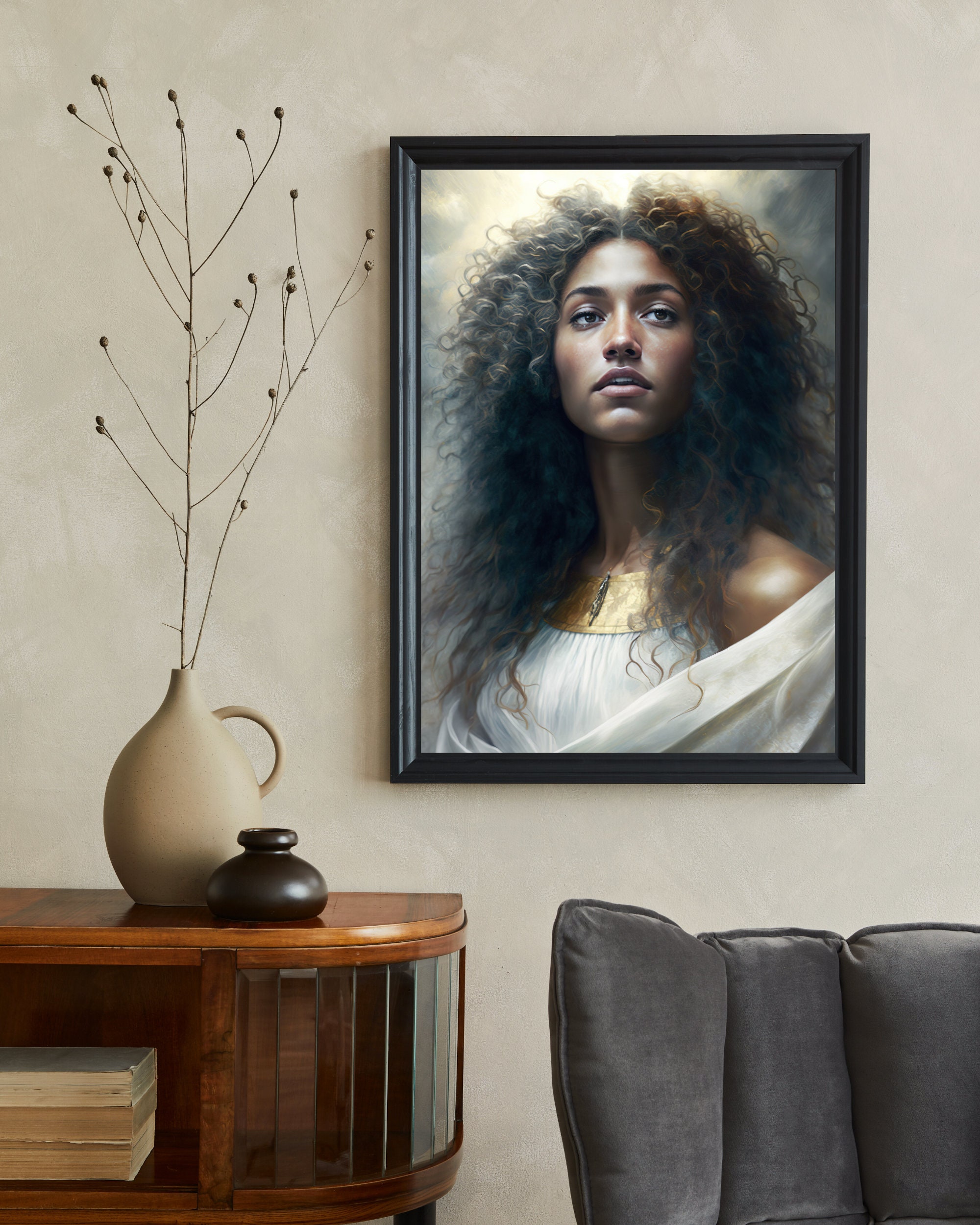 God as a Woman Taya Divine Feminine Art Goddess Art - Etsy