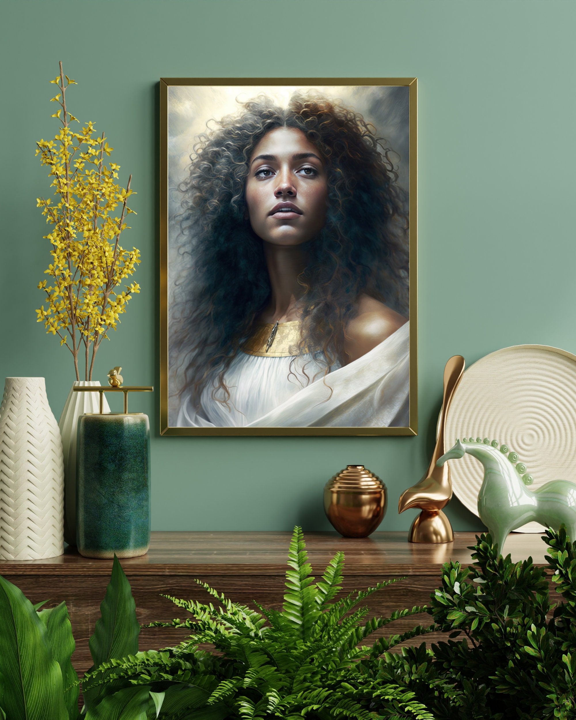God as a Woman Taya Divine Feminine Art Goddess Art - Etsy
