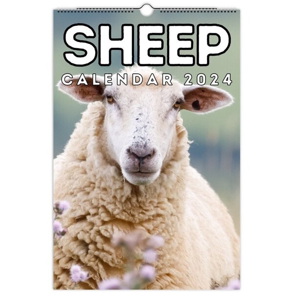 2025 Sheep Calendar Etsy