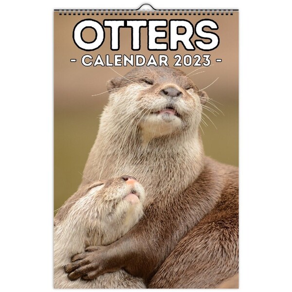 Otter Calendar Etsy