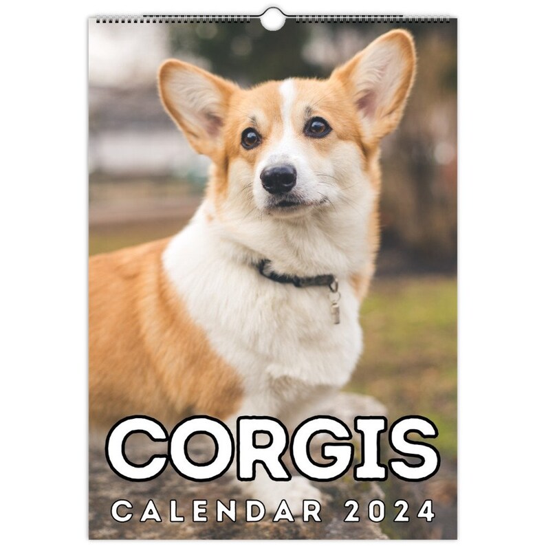 Calendar 2024, Cute Gift Idea for Dog Lovers & Owners Etsy
