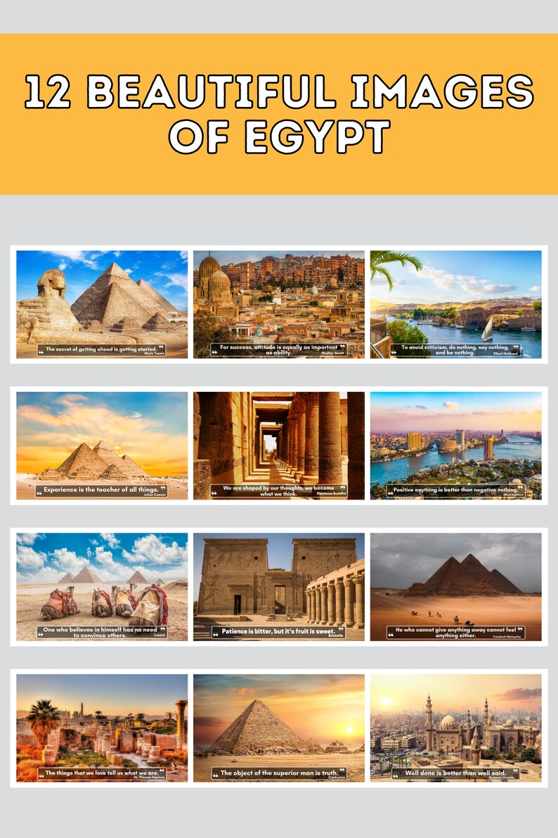 Egypt Wall Calendar 2024, Great Gift for Egypt Lovers Men & Women - Etsy