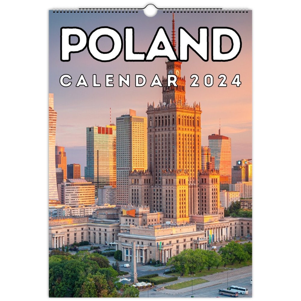 Poland Wall Calendar 2024, Great Gift Idea for Poland Lovers Etsy