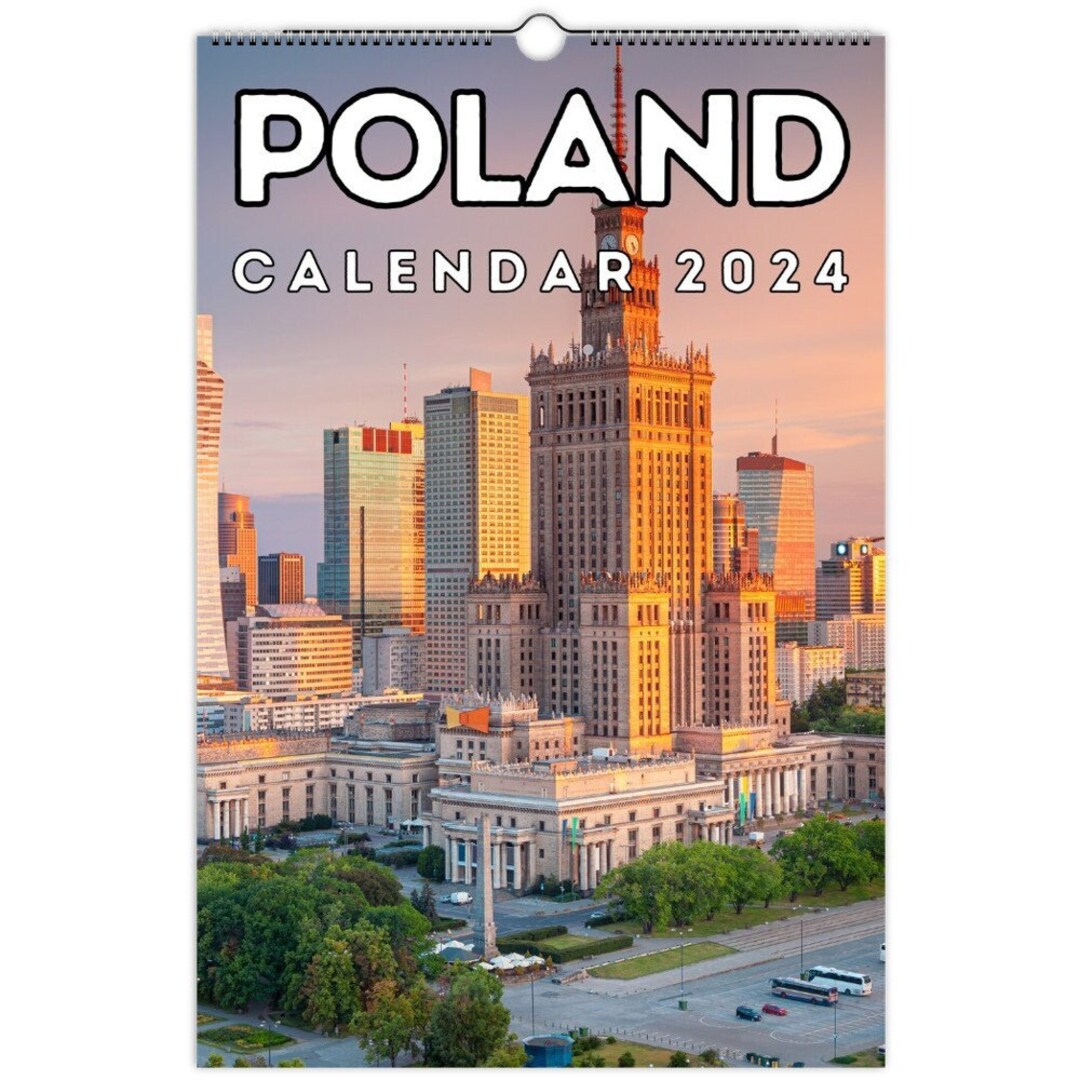 Poland Wall Calendar 2024, Great Gift Idea for Poland Lovers Etsy