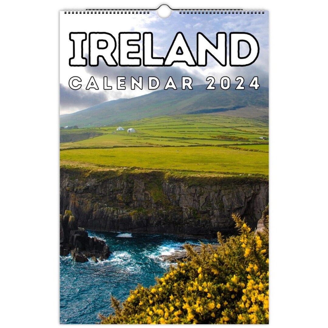Ireland Wall Calendar 2024, Great Gift Idea for Ireland Lovers Etsy