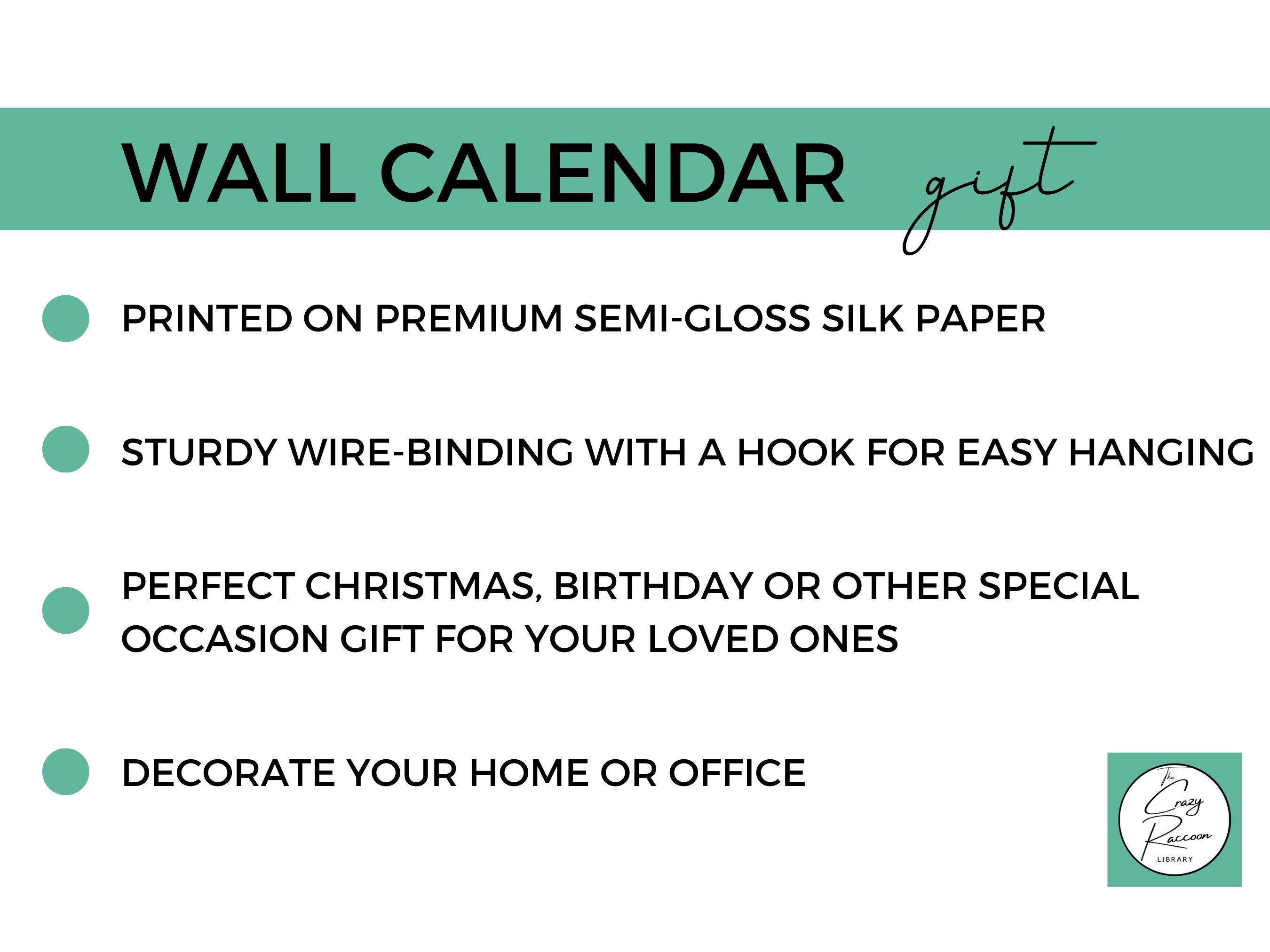 Booty Wall Calendar 2024, Great Gift Idea for Hot Girls Lovers - Etsy