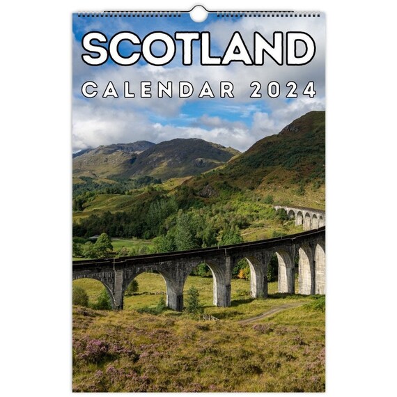 Scotland Wall Calendar 2024, Great Gift Idea for Scotland Lovers - Etsy  Israel