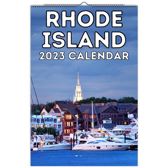 Rhode Island Wall Calendar 2023 Great Gift Idea for Rhode - Etsy