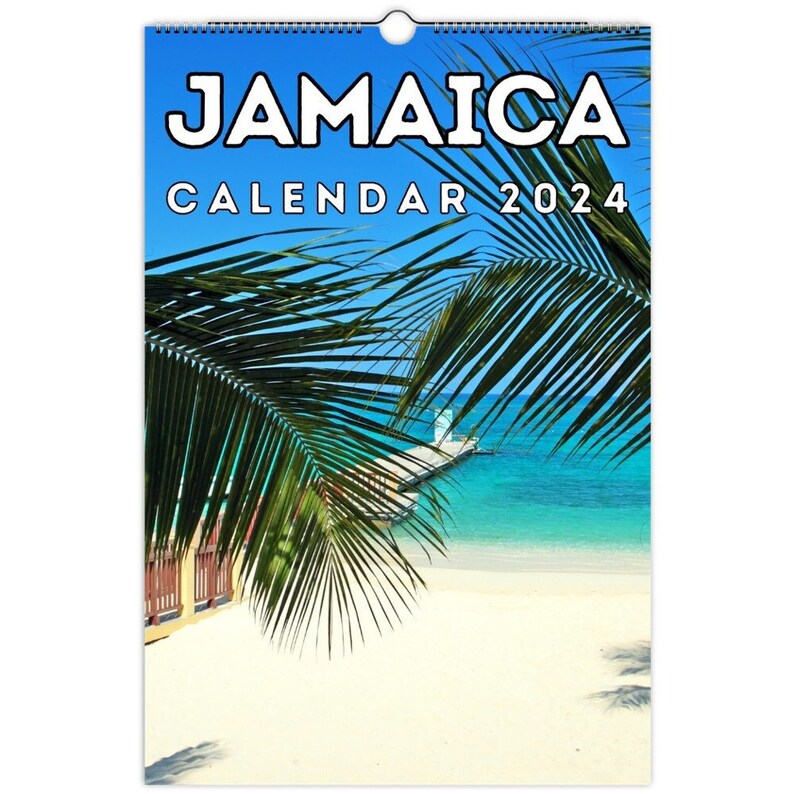 Jamaica Wall Calendar 2025, Cute Gift Idea for Jamaica & Tropics Lovers