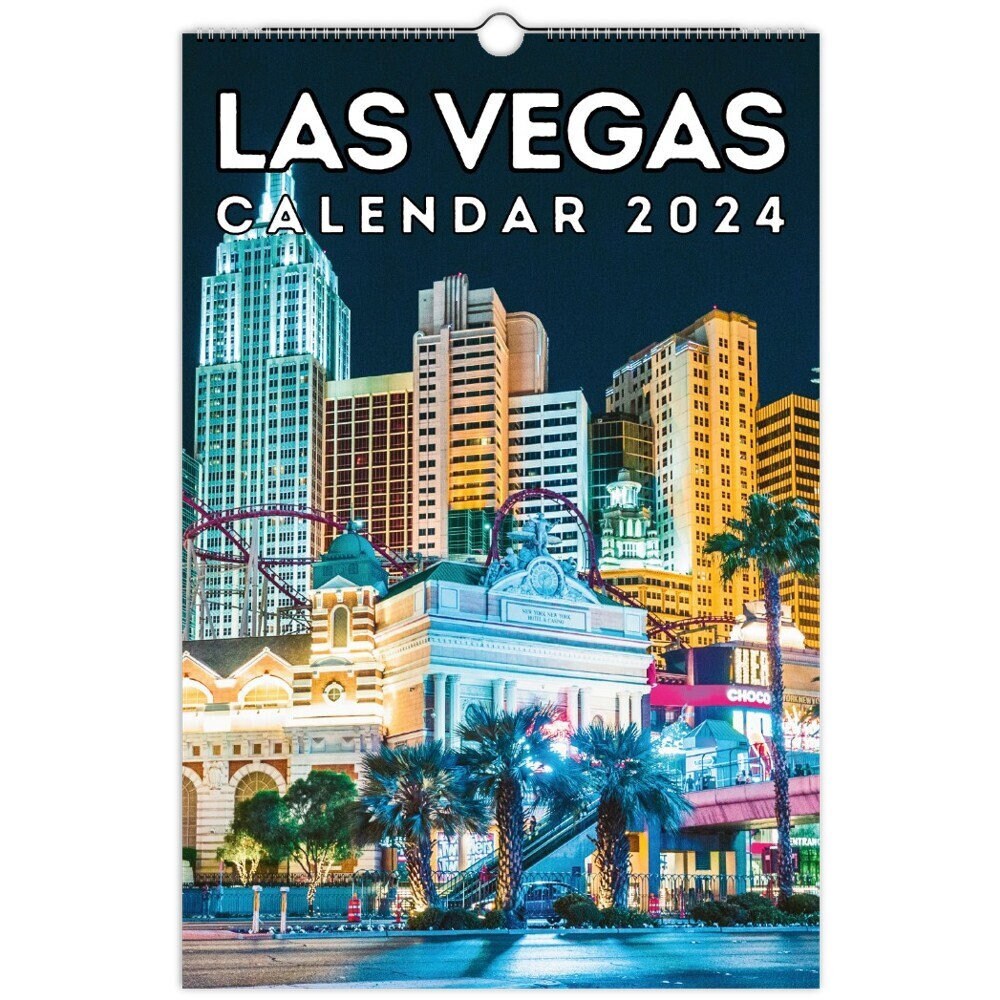 Las Vegas Wall Calendar 2024, Great Gift Idea for Las Vegas Lovers Etsy