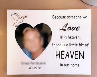 Memorial Wooden Frame