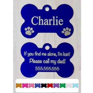 Personalized Engraved Dog Tag