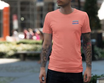 Uniseks Good Vibes-T-shirt: relaxed fit zomer-T-shirt