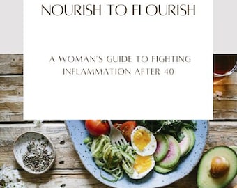 Anti-Inflammatory Diet Guide for Women 40+: Recipes, Herbs (Digital eBook)