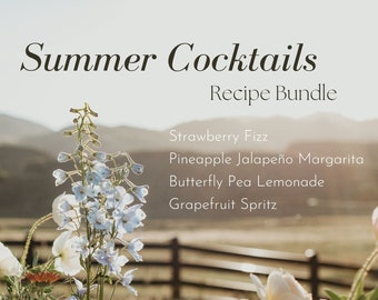 Summer Cocktails Recipe Bundle