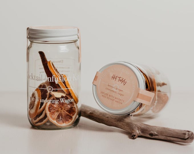 COCKTAIL INFUSION KIT - Hot Toddy Kit - Delicious, easy, cocktail kit, just add whiskey!