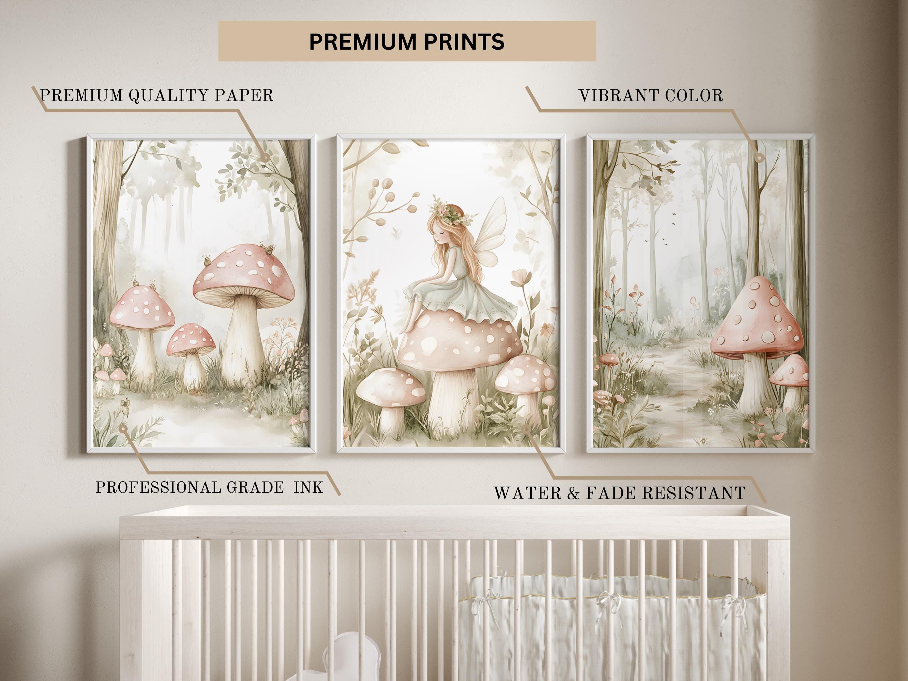 Fairy Nursery Theme Decor, Fairy Wall Art, Fairy Garden Wall Art, Fairy ...