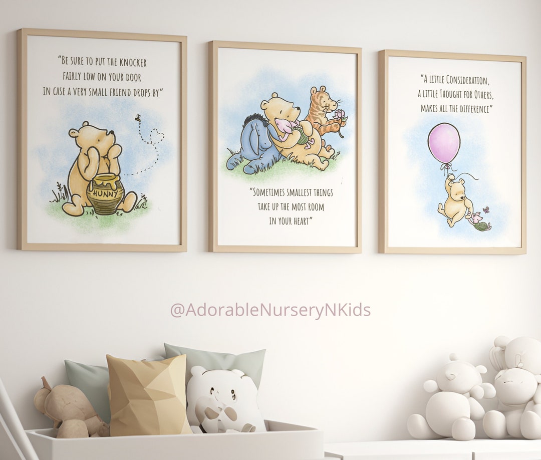 Classic Winniethepooh Art Prints, Winniethepooh Inspirational