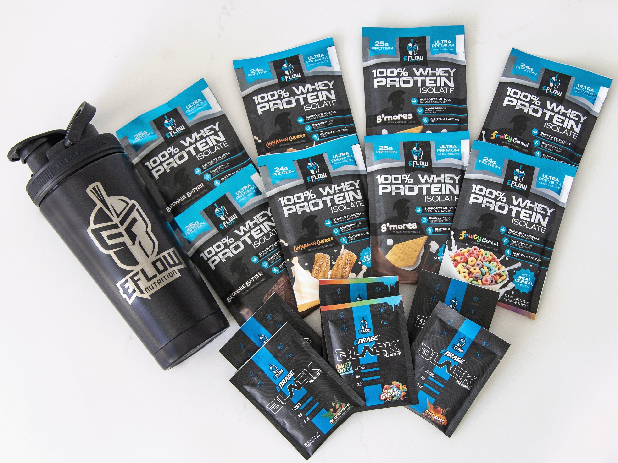 Fitness Supplement Gift Box, for Men and Women, Protein Samples ...
