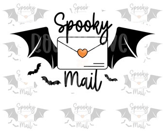 Spooky Mail Stickers, Happy Mail Stickers, Small Business Packaging Stickers, Halloween Bats Sticker, Fall Scentsy Stickers