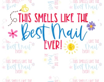 This Smells like the Best Mail Ever Sticker Sheet, New Wax Melts Sticker, Wickless, Small Fragrance Business Stickers, Home Scents Packaging