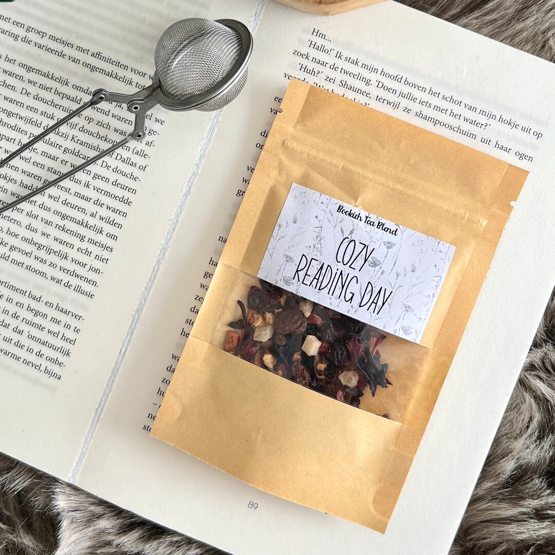 Cozy Reading Day Bookish Tea Bookish Gift, Custom Tea Blend, Book Lover ...