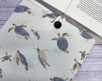 Turtle - XXL Booksleeve Jersey, Hardcover, Paperback, Ipad, Notebook protector, book bag