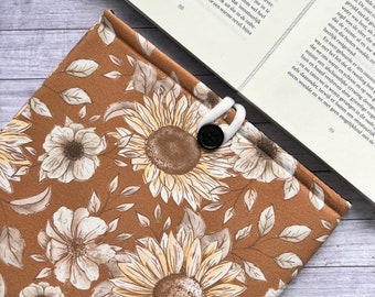 Fall Sunflower - XXL Booksleeve Jersey, Hardcover, Paperback, Ipad, Notebook protector, book bag