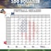 Football Squares Printable, the Big Game Squares, 100 Square Football ...