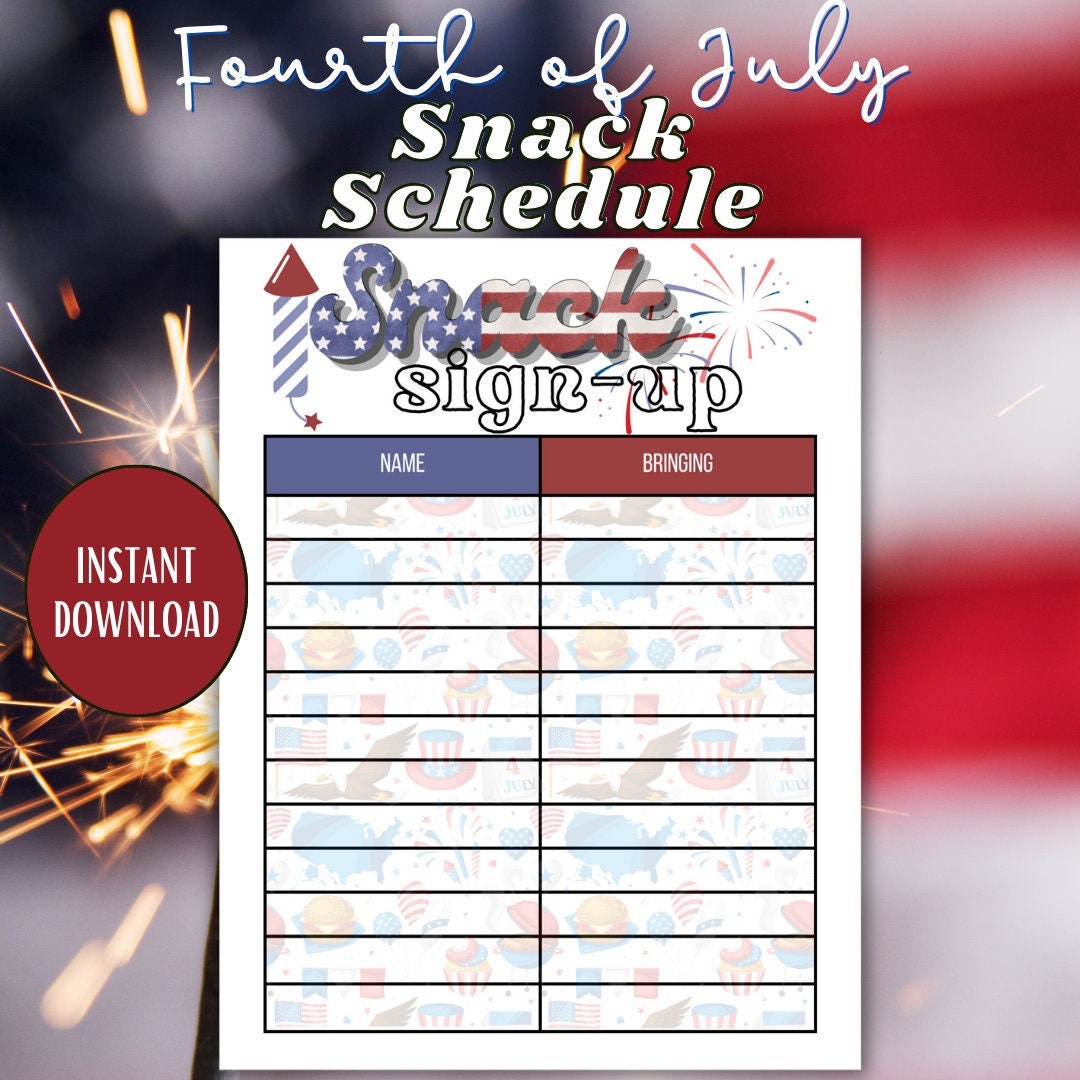 playbill 4th of july schedule