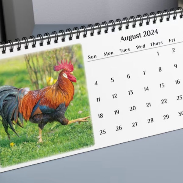 2024 Chicken Calendar Etsy