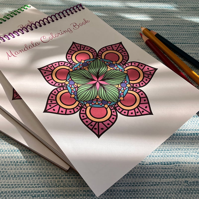 Mini Coloring Book - Etsy