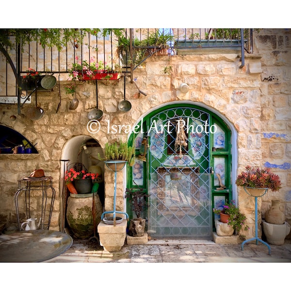 Artist Home-Safed, Digital Download, Israel Photography