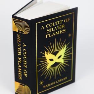 A Court of Silver Flames Special Edition, ACOSF Rebind,  Handcrafted Book with Holographic Foil