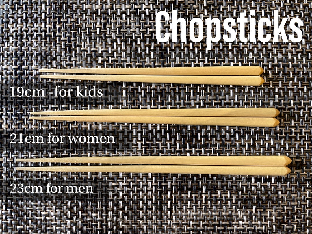Natural Tree Chopsticks Wooden Chopsticks Japanese Wooden Etsy