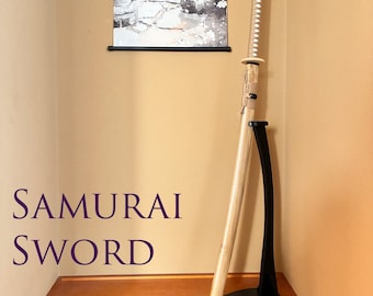 Bamboe Samurai Katana, Kameel – Bruine Saya, Training Bokuto