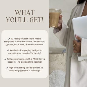 Spray Tan Social Media Templates | Canva Posts image 5