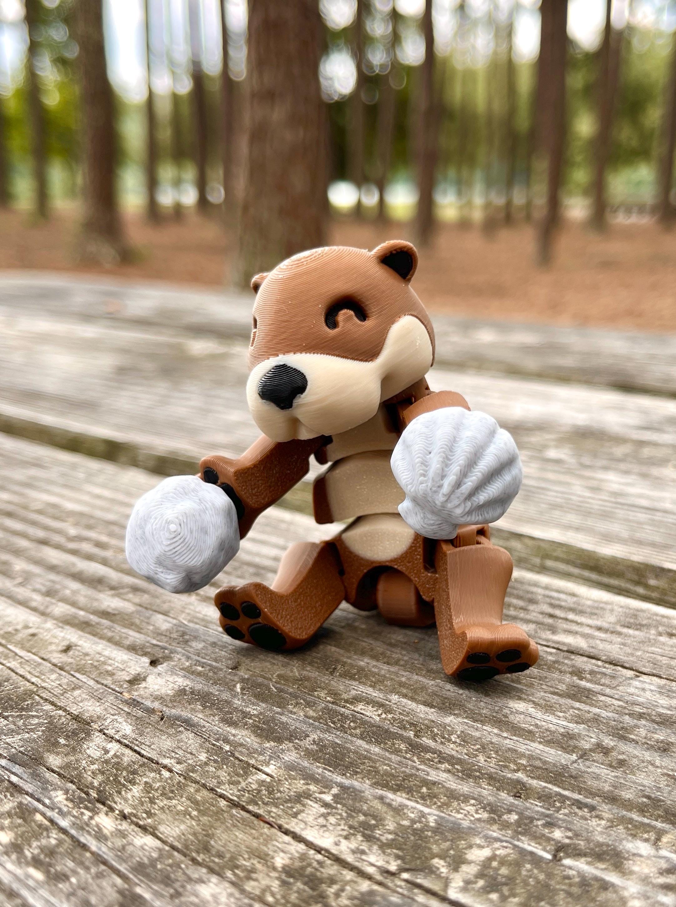 Otters Holding Hands X Flexi Adult Otters (Single) – Magnetic