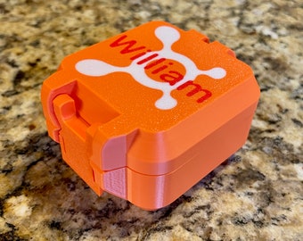 Custom 3D Printed OTbeat Heart Rate Monitor Storage Box - Personalized Fitness Gear Organizer Orangetheory fitness