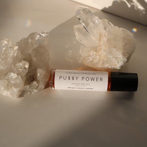 Pu**y Power Pheromone Intention Oil | Attraction Pheromone Oil | Love Spell Perfume | Witchy Gift | Love Oil | Flower Power Pheromone Oil