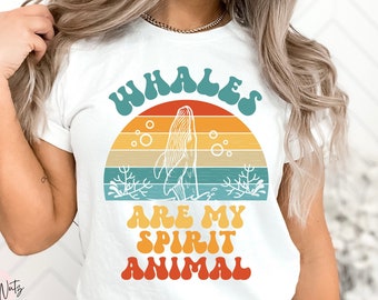 Whale Sweatshirt Retro 90s Environmental Graphic Crew Neck Sweatshirt Ocean Conservation Indie Crewneck Vintage Y2K Environment Sweater Gift