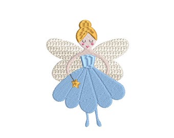 Sugar Plum Fairy Machine Embroidery Design (Digital File)