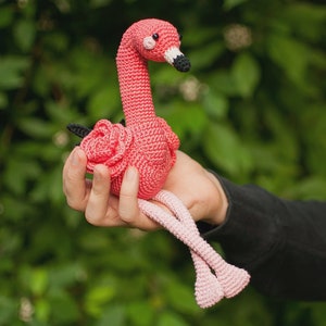 Floyd the Flamingo — amigurumi crochet pattern